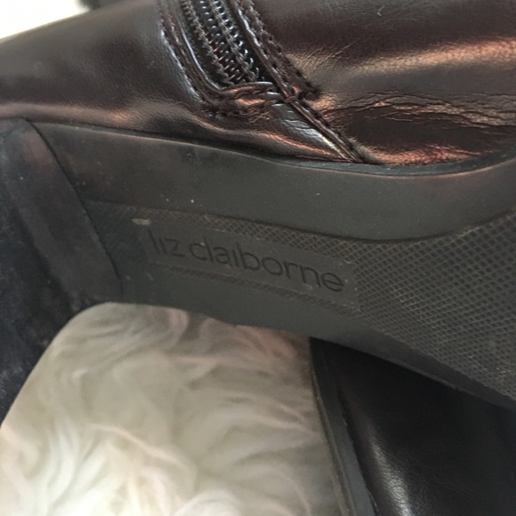 Liz claiborne high heels boots 81/2 - Picture 2 of 5